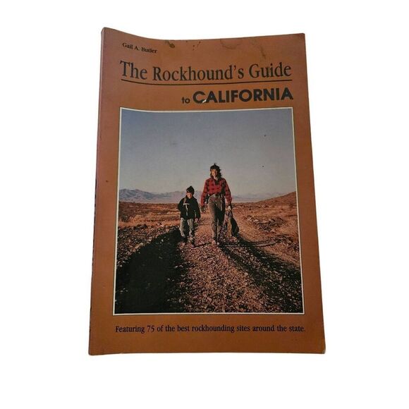 The rock rockhound's guide to California by Gail A. Butler - falcon books isbn 1 - Picture 1 of 6